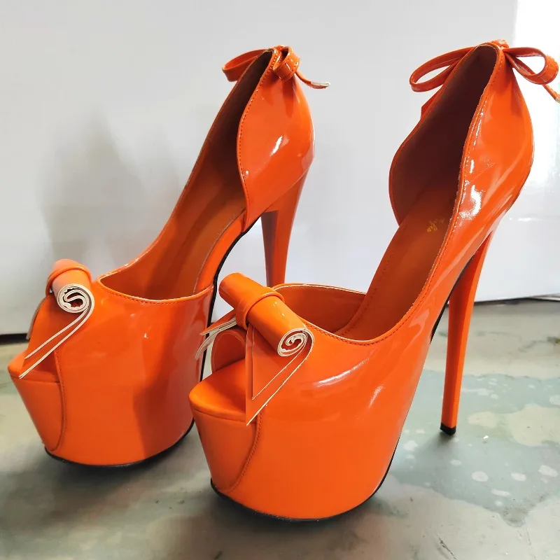 Women's Sandals Fashion New 19cm Ultra High Heels Designer Sexy Runway Shoes for Women High Heel Pumps Plus-size Women's Shoes