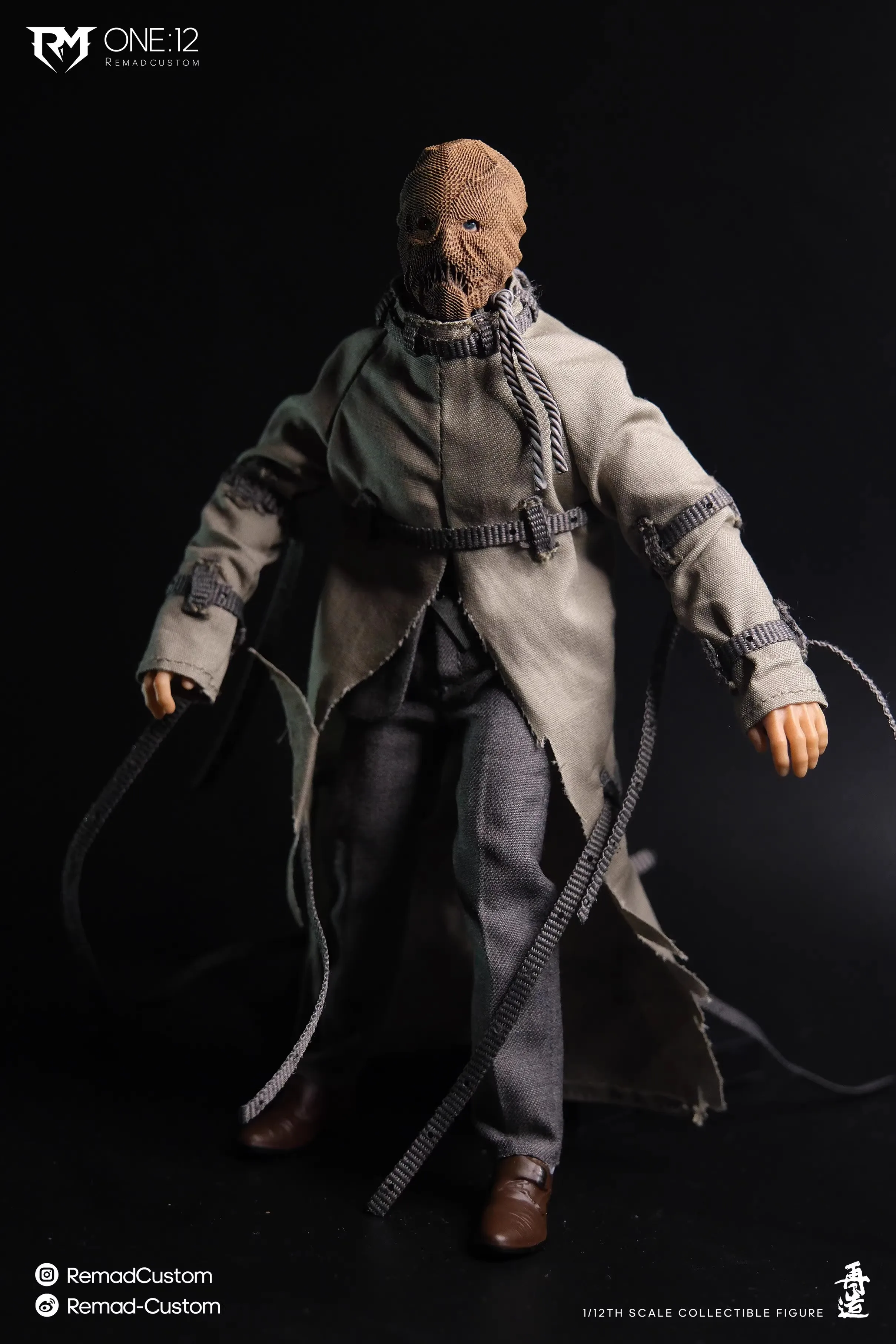 Remad personnalisé RM003 1/12 soldat épouvantail ensemble complet 6 ''figurines modèle jouet en Stock