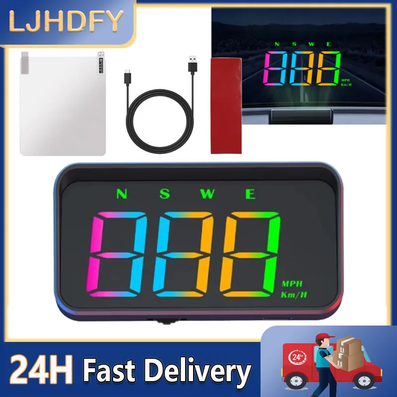 

Car Head Up HD Display M2s GPS Speedometer Speed KMH Digital HUD Windshield Projector For All Cars Auto Electronics Accessories