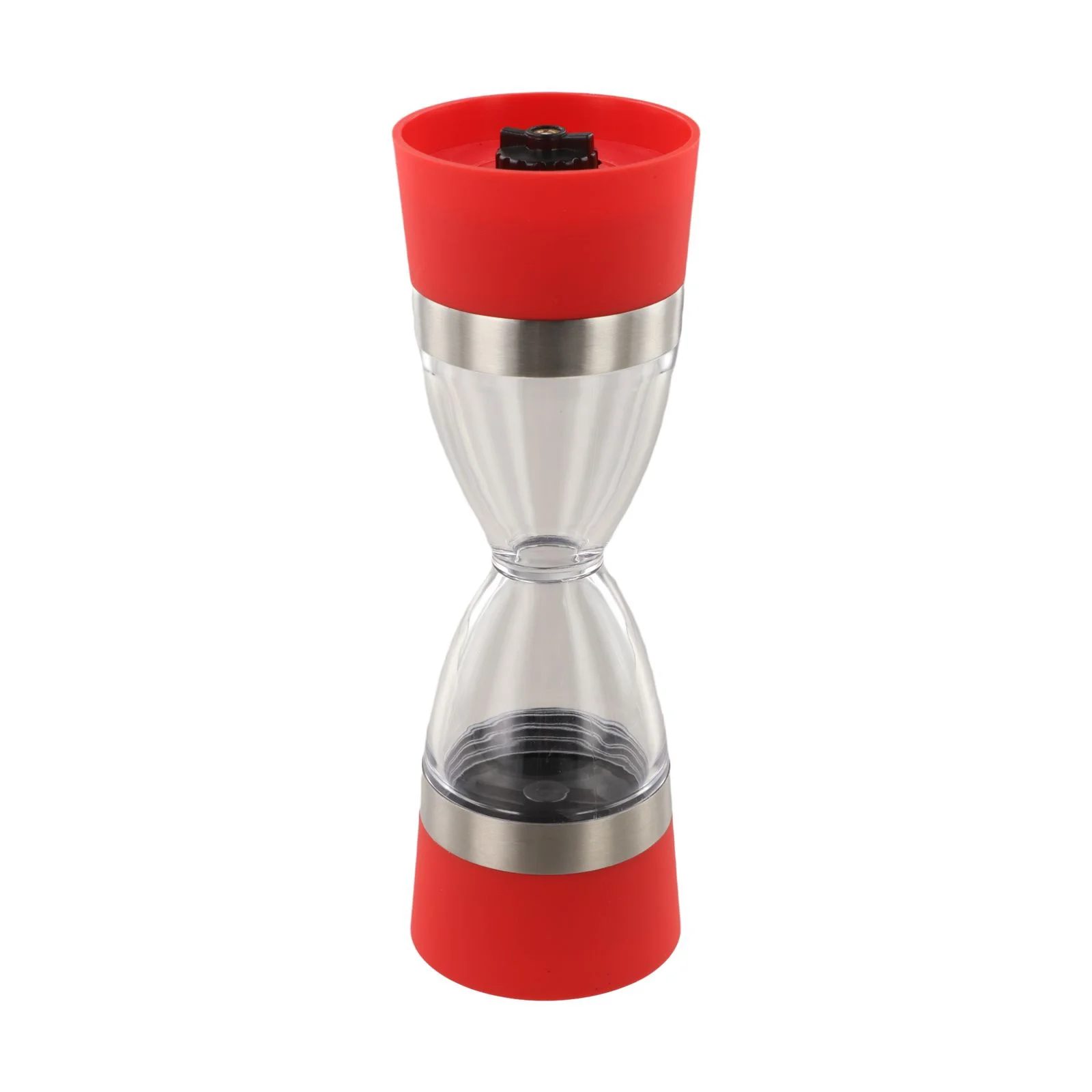 Adjustable Grind Tool Dual Head Grinder Compact Size Easy Refilling System Non-Corrosive Design Pre-Filled With Peppercorns