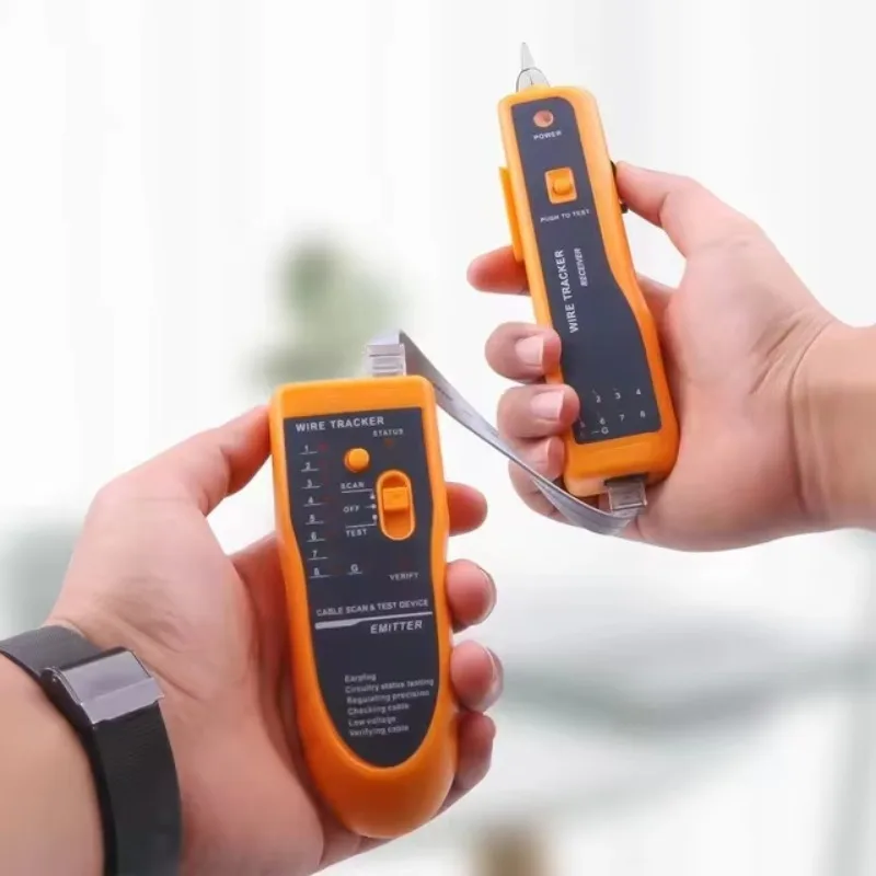 Network Cable Tracker Digital Signal Network Cable Tester Anti-Interference Noise-Free