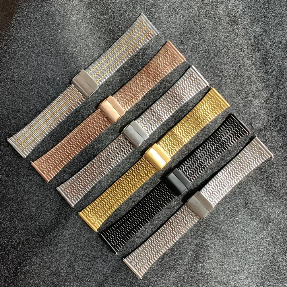 20 22 مللي متر حزام معدني للغارمين Venu 3/2/Sq 2 سوار فولاذي غير قابل للصدأ Forerunner 265 255 245 645 Correa Vivoactive 5 سوار حزام