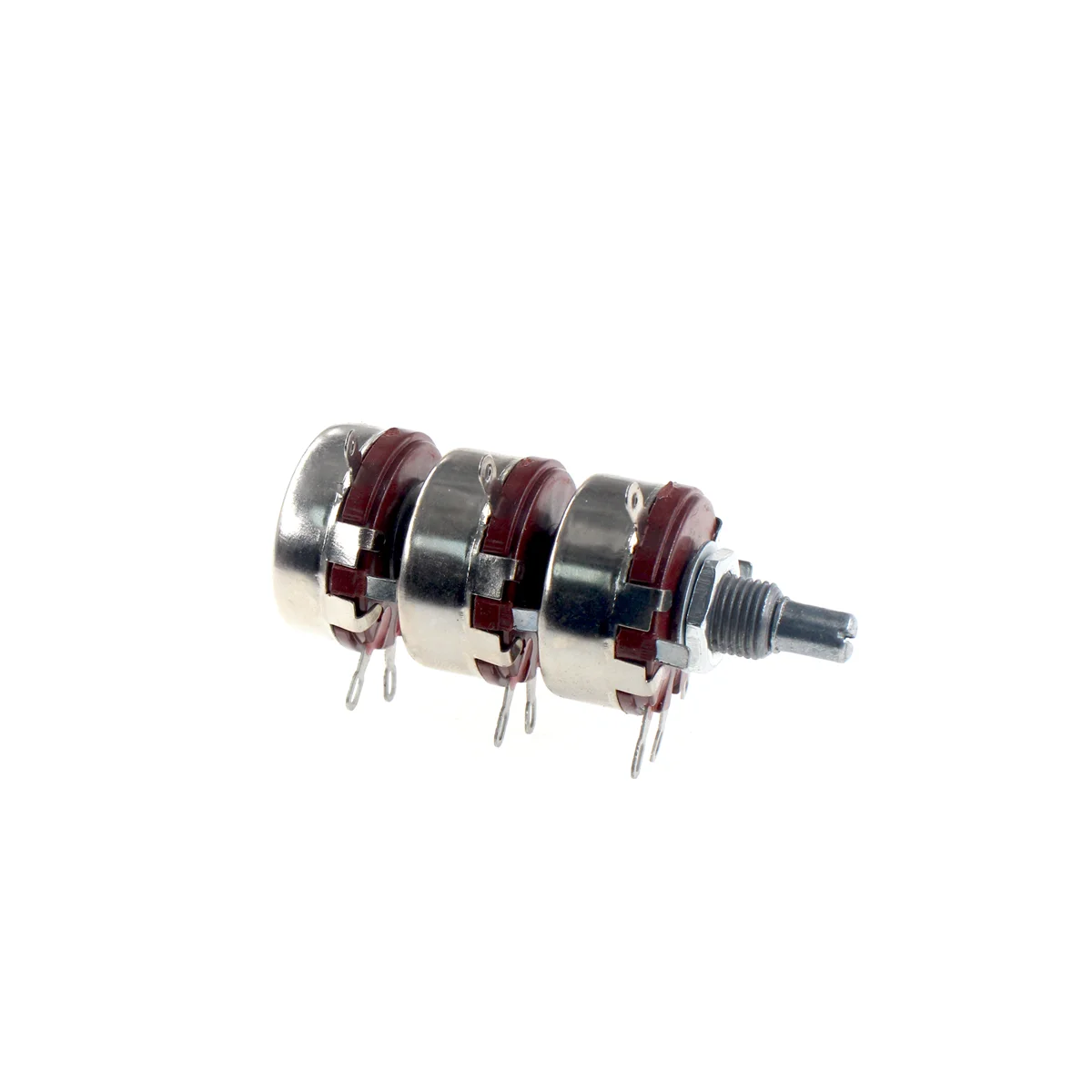 WTH118-3 2W 1A  triplet triple Potentiometer WTH118-1A 2W 470R 1K 2.2K 2K2 3K3 10K 47K 100K 150K 220K 470K 500K 560K 1M 2.2M