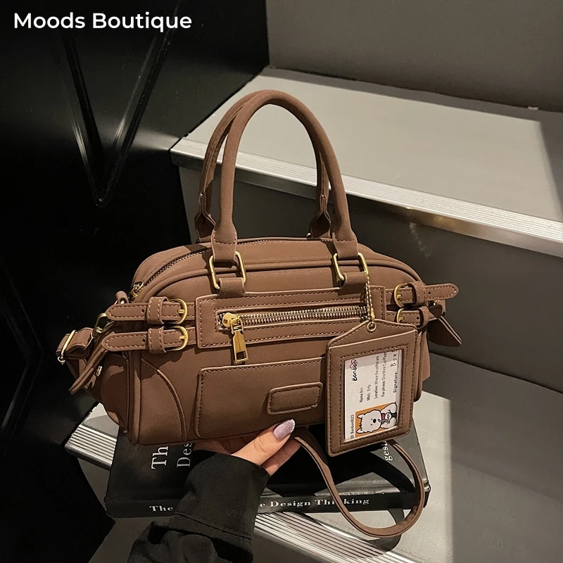 2025 Branded Y2K Top-handle Bags For Women Luxury Designer Purses And Handbags Multi Pockets Fashion Shoulder Crossbody Satchels