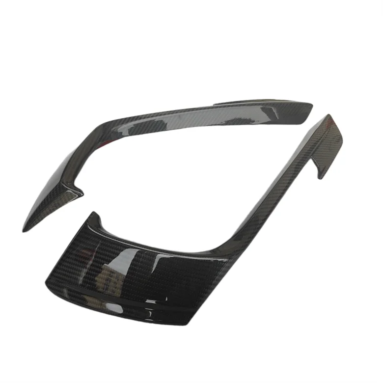 

Used for the 16-19 Year Porsche Boxster Cayman 718 Carbon Fiber Car Front Bumper Wind Knife Fog Lamp Eyebrow Body Kit