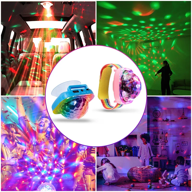 New Hot Selling Wrist Light Stage Jumping Party Light, D Disco KTV Bar Flashing Atmosphere, Mini Rainbow Light Projector Light
