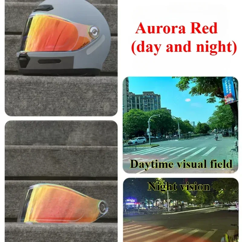 RYMIC V80 Helmet Visor Lens Shield Full Face Anti-UV Anti Fog RYMIC V80，Accesorios Para Moto