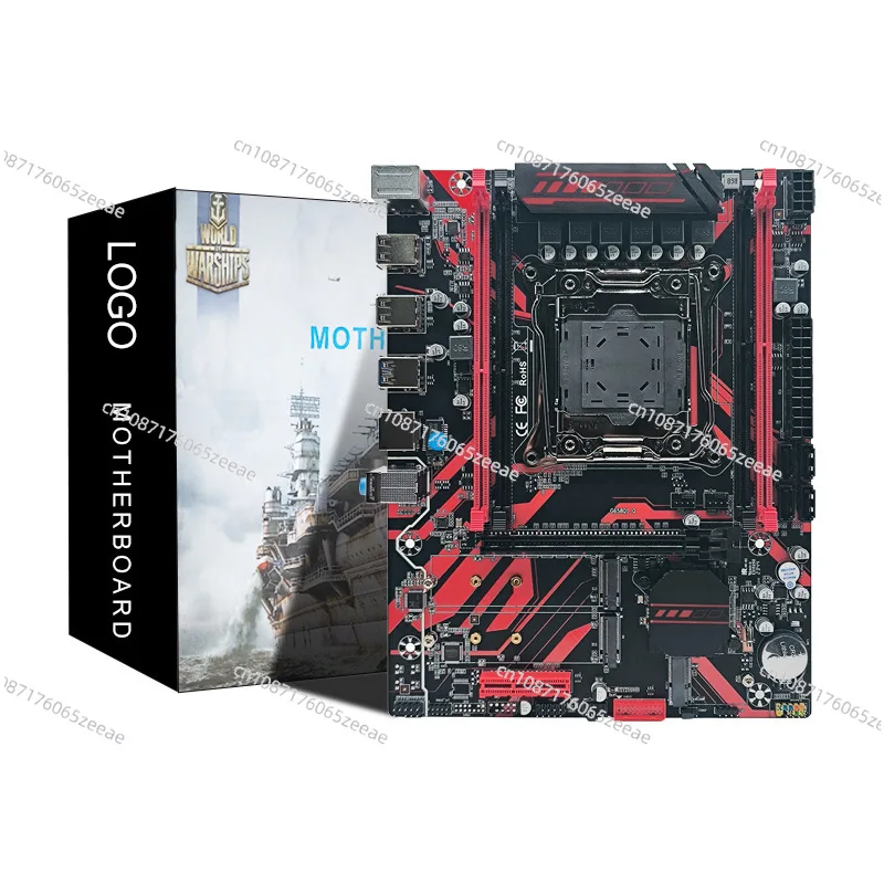 New X99LGA 2011-3-pin Computer Main Board DDR4 Four-channel Memory E5 Zhiqiang V3V4cpu