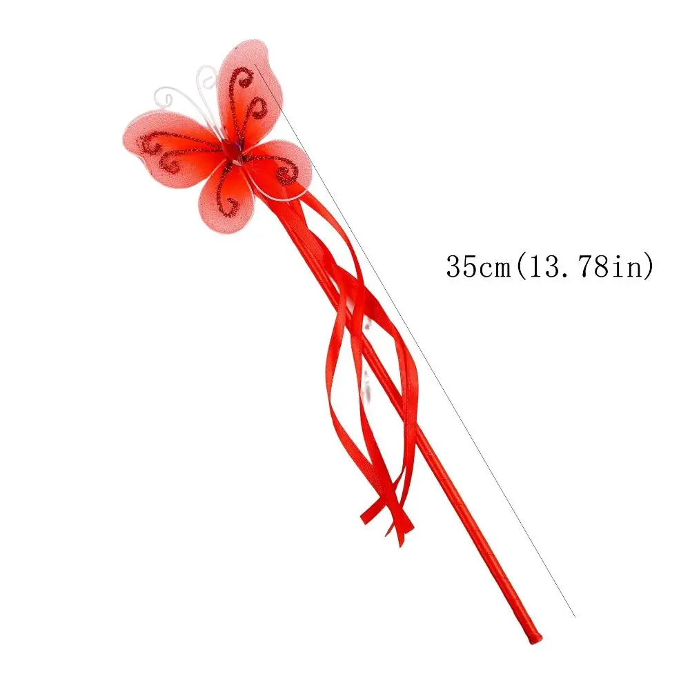 حلم جميلة فراشة الجنية الصولجانات الفتيات عصا لعب الأدوار الملونة الجنية الصولجانات الملونة لطيف الأميرة العصا تأثيري الدعائم