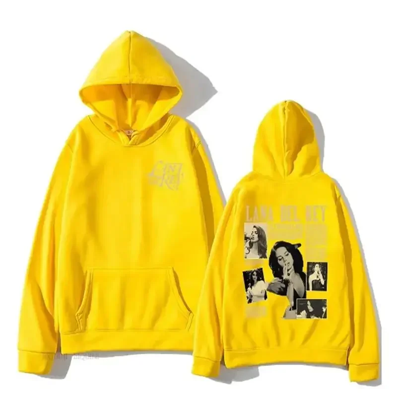 

Повседневные толстовки Lana Del Rey Singer для мужчин и женщин, Harajuku, модные толстовки с длинными рукавами, уличная одежда с графическим принтом Moleton