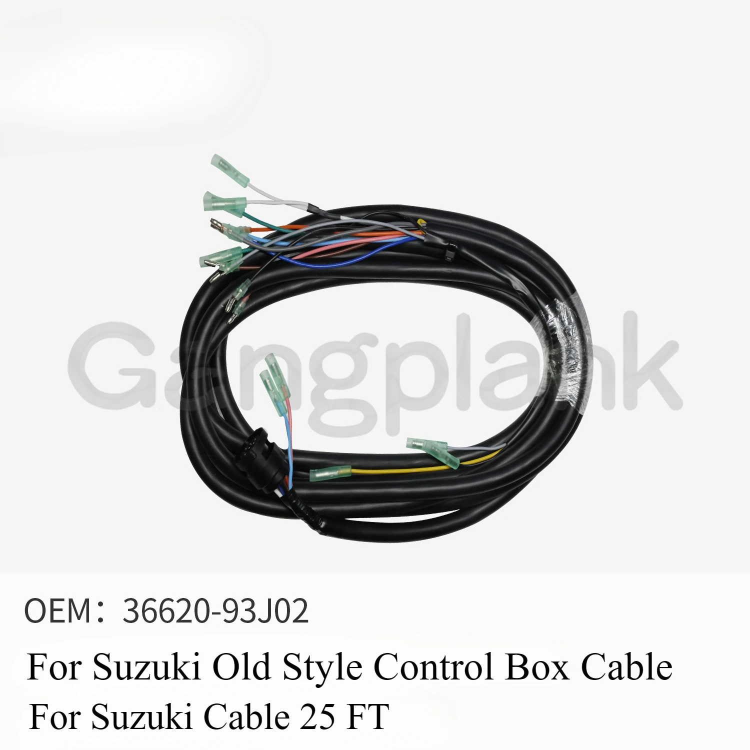 

Outboard Engine Old Style Control Box Cable 25 FT for Suzuki Old Type 36620-93J02
