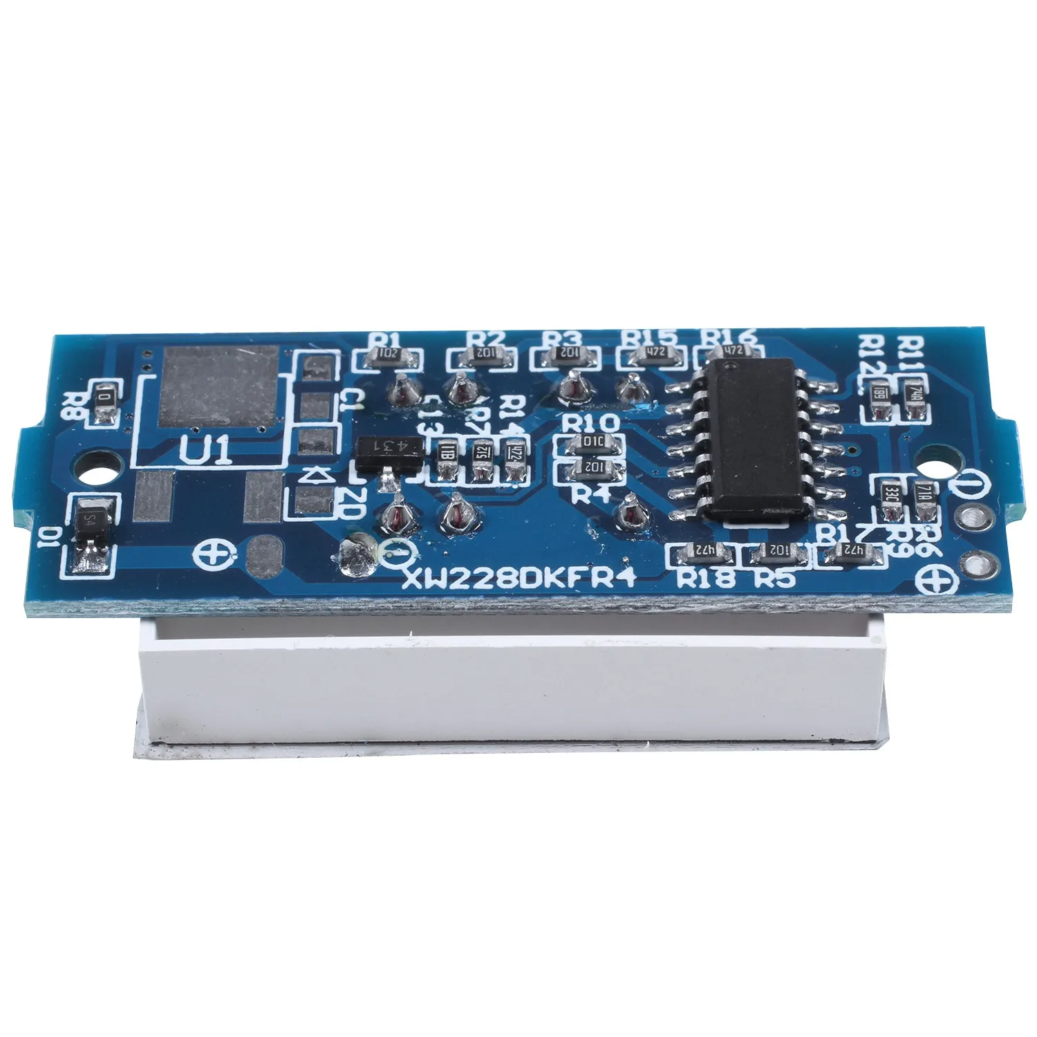 โมดูลแสดงสถานะแบตเตอรี่ลิเธียมแบบร้อน พร้อมหน้าจอสีน้ำเงิน เครื่องทดสอบพลังงานแบตเตอรี่ Li-Po Li-