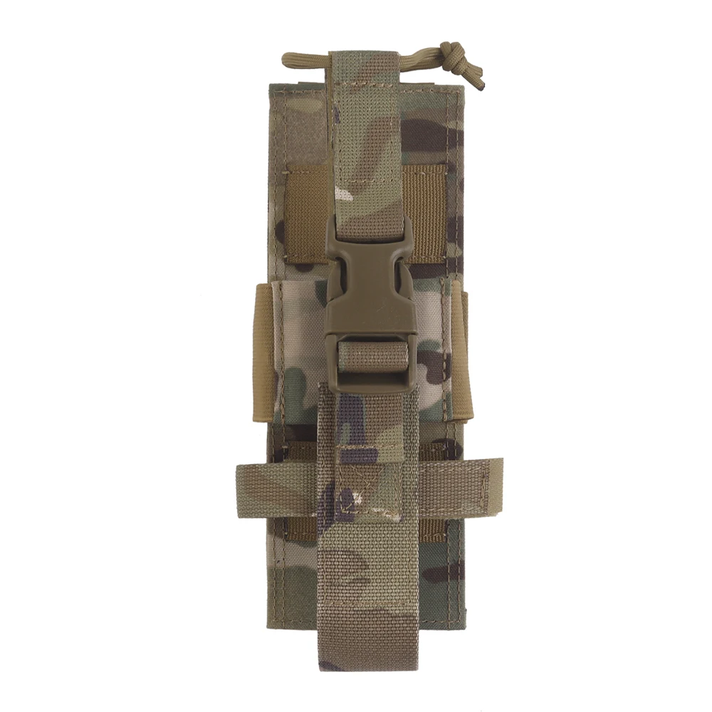 

Tactical walkie talkie holder bag Molle wireless bag Nylon waist bag pocket Pendant bag Hunting vest accessories