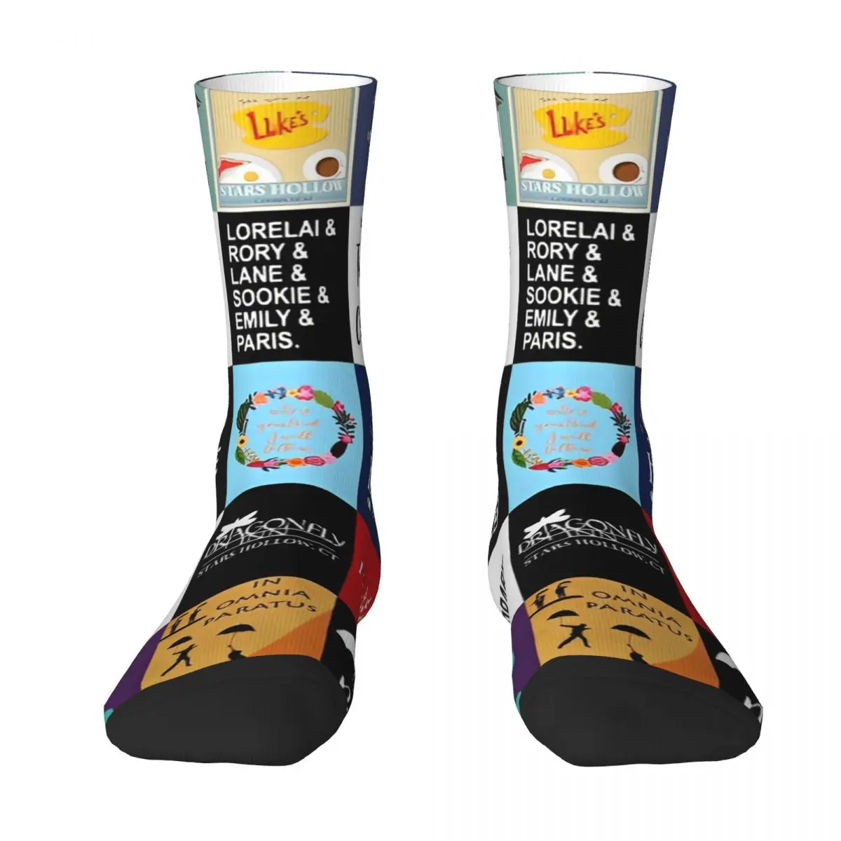 Gilmore Girls Gilmore I Drink Coffee Like Stockings Graphic Leisure Socks Spring Anti Bacterial Socks