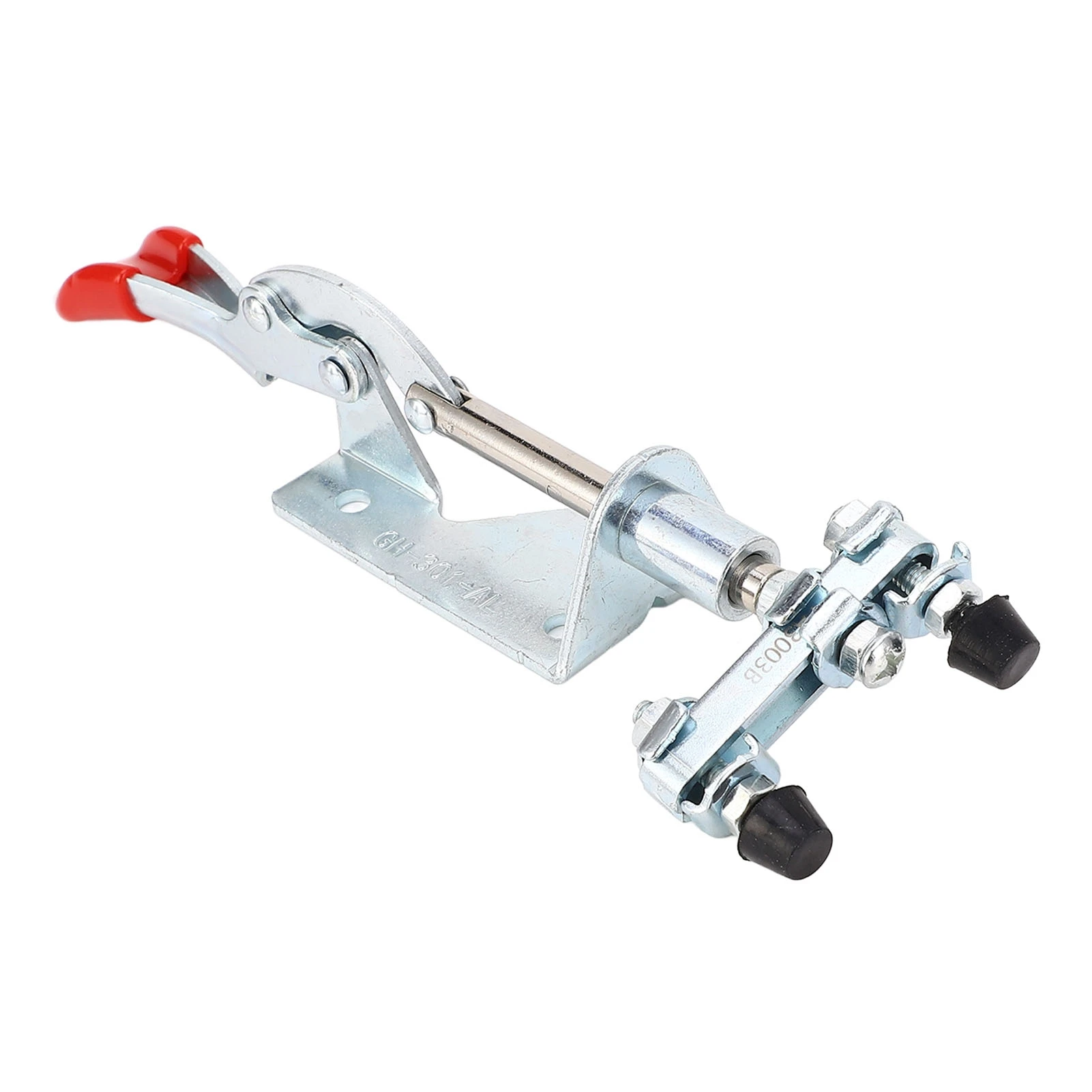 Toggle Clamp Dual Head 45kg Clamping Force 30mm Stroke M4X25 Screw Quick Release Push Pull Clamp