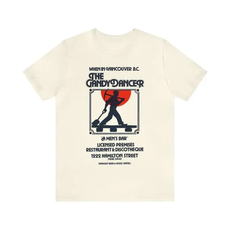The Gandy Dancer Vancouver A Men Cotton All Sizes T Shirt