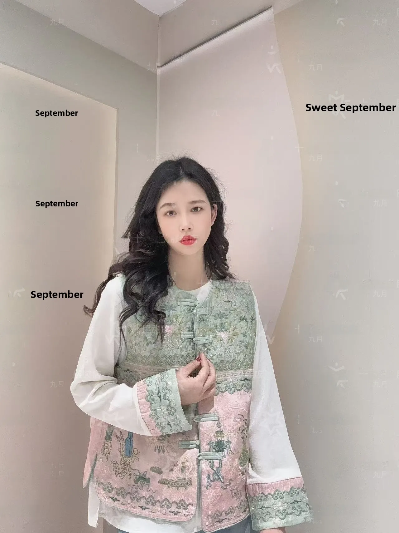 

Новая осенняя женская модная свободная толстовка в стиле ретро с китайской вышивкой, традиционный топ Ханьфу ручной работы