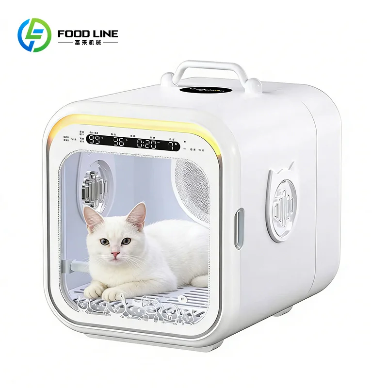 Custom Cross-border Exclusive Pet Dryer Box Global Standard Pet Drying Cabinet for Dogs Cats Puppies Kittens Home Grooming Use