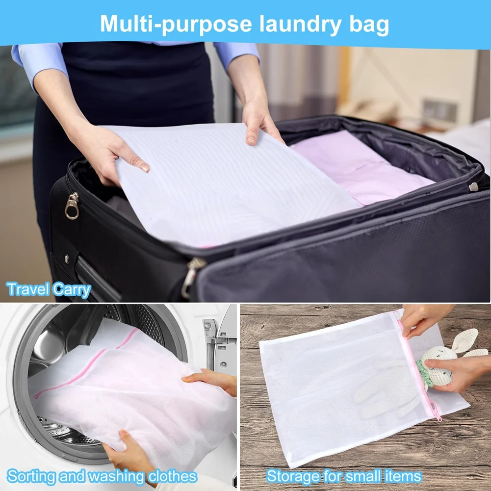 Picture 3: Hot Sale Mesh Laundry Bag Washing Bag For Underwear & Underwear Cosmetic Bag