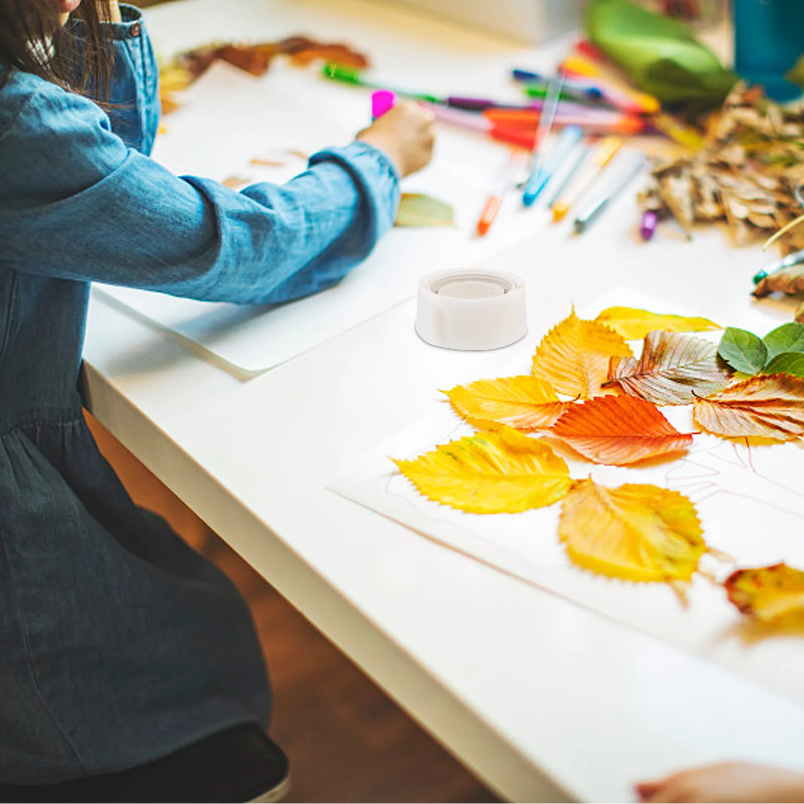 

15 Rolls Removable Double Sided Adhesive Dots Easy Peel Stick Balloon Stickers Round Glue Points for Crafts Home Office Decor