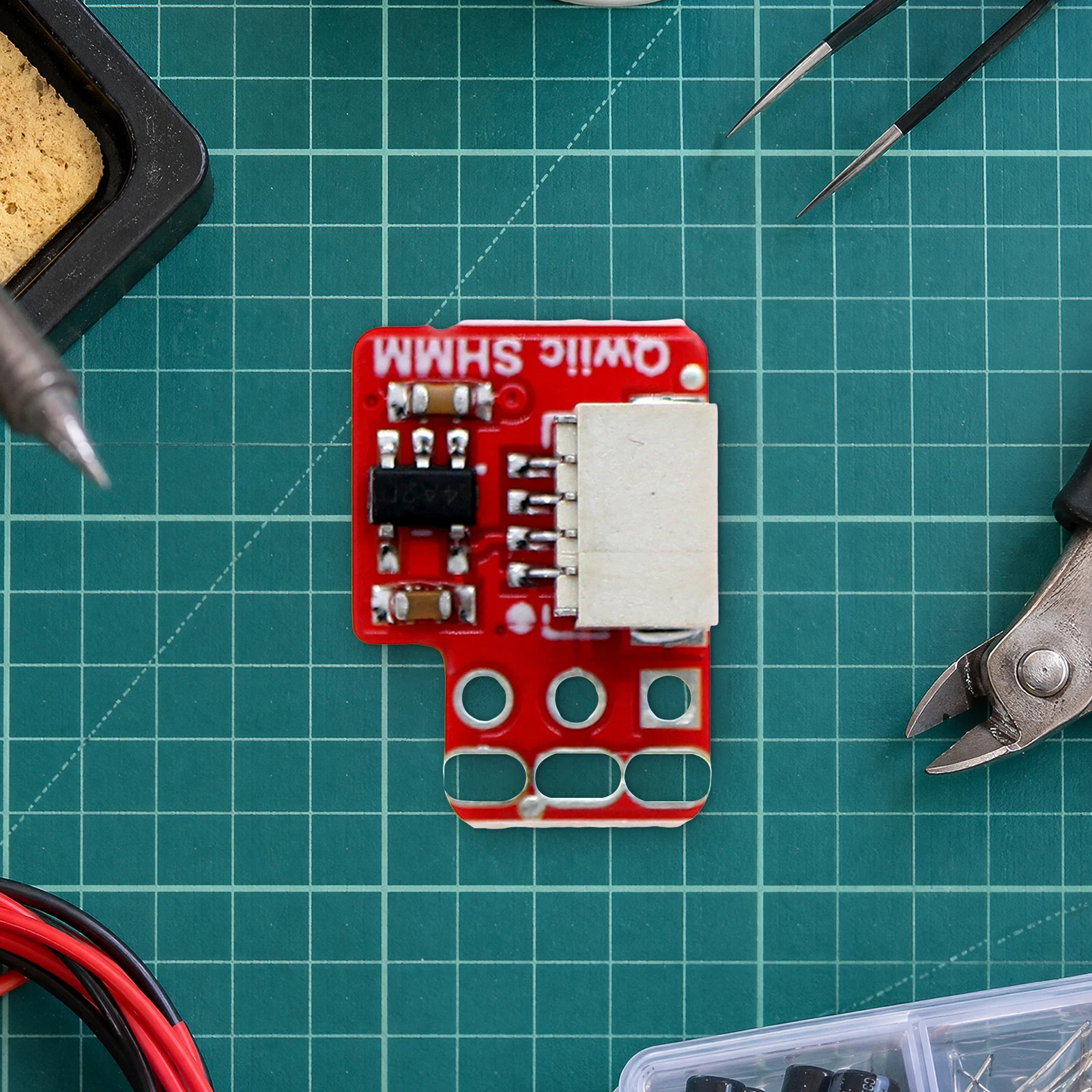 Qwiic STEMMA QT SHIM for RPi Board 40-Pin SBC I2C Adapter 3.3V Single Board Computer Interface Module