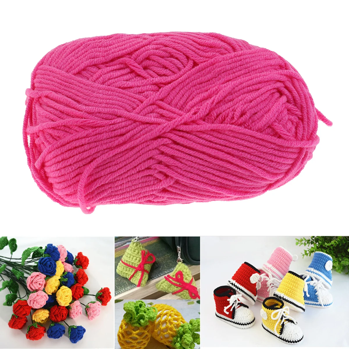 

Milk Cotton Soft Warm Wool Cotton Yarn for Knitting Crochet Scarf Bulk Knitting Yarn Handmade Gifts Accessories