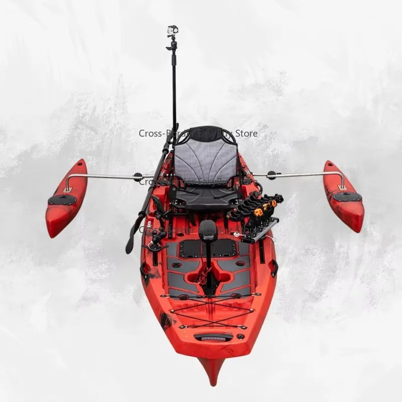 

Advanced PVC 1-Person Modular Kayak Power Double Paddle Pump Fishing Touring Outdoor Sports-Wholesale Inflatable Kayak Engine