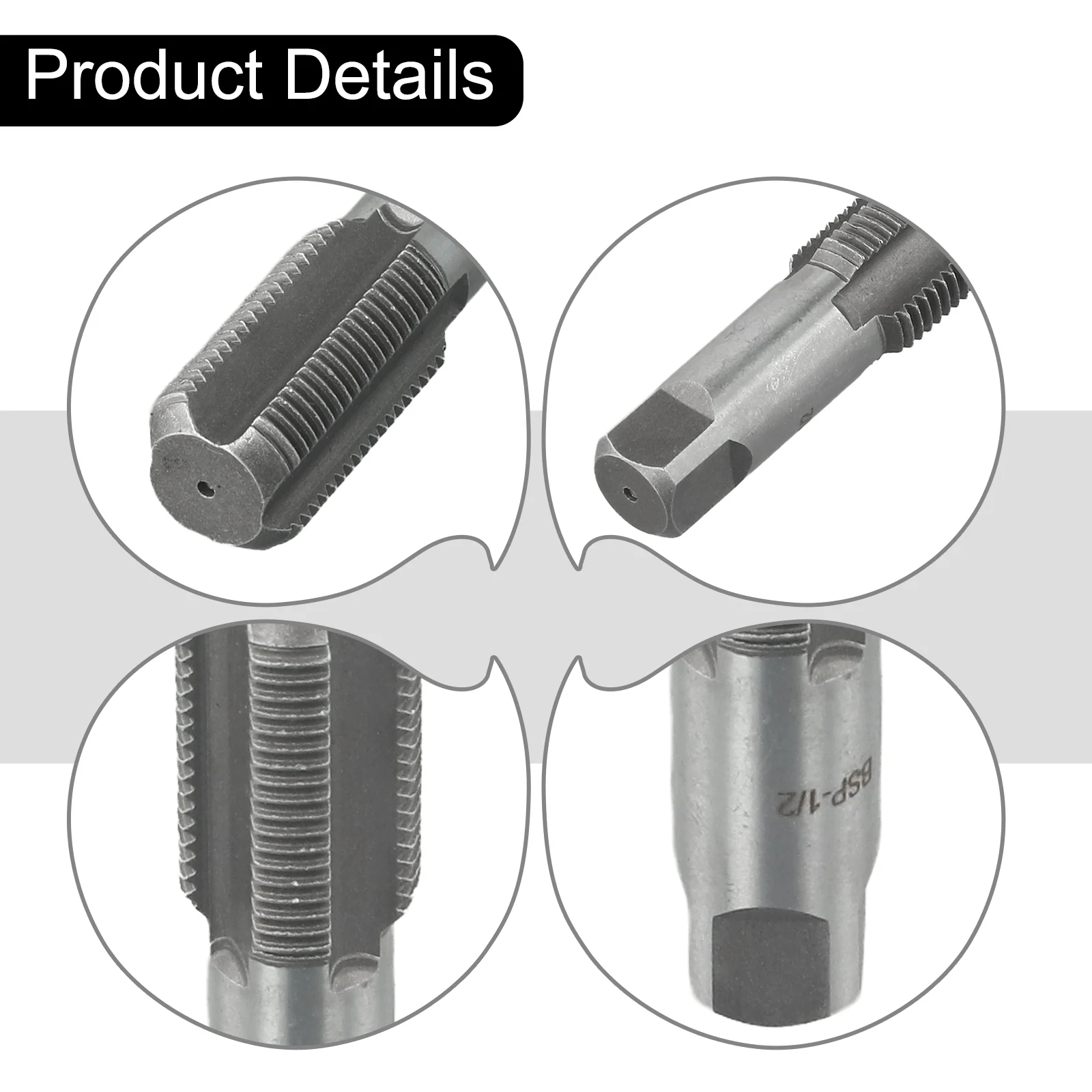 

1/2 In 3/4 Inch Repair Screw Tap Water Pipe Thread Repair Tap Manual Tools Multi For 1/2 Inch 3/4 Inch Diameter Pipes