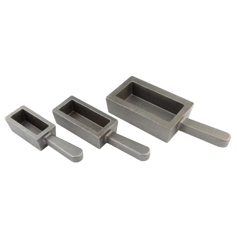 Durston Open Ingot Mold 90x35mm/120x45mm Metal Smelting Mould Jewellery Making Casting Tool Gold Silver Ingot Bar Forming Mould
