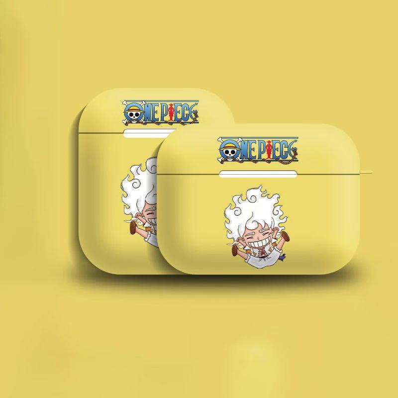 One Piece Luffy Anime Kopfhörerhülle für AirPods 1 2 3 4 Pro2 Stoßfeste Schutzhülle Cartoon Headset Zubehör Fan-Geschenke – Detail 2