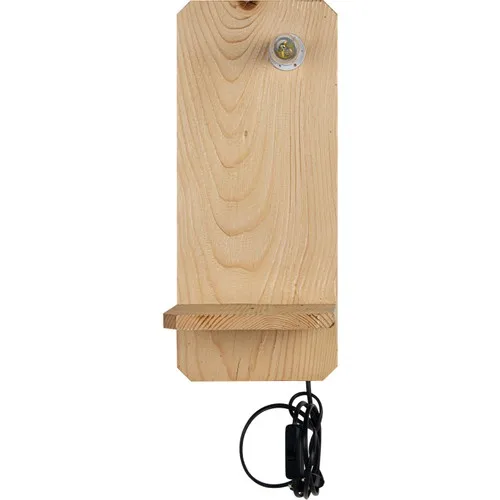 Applique Rak Sooty Pabrik Hitam-Alami