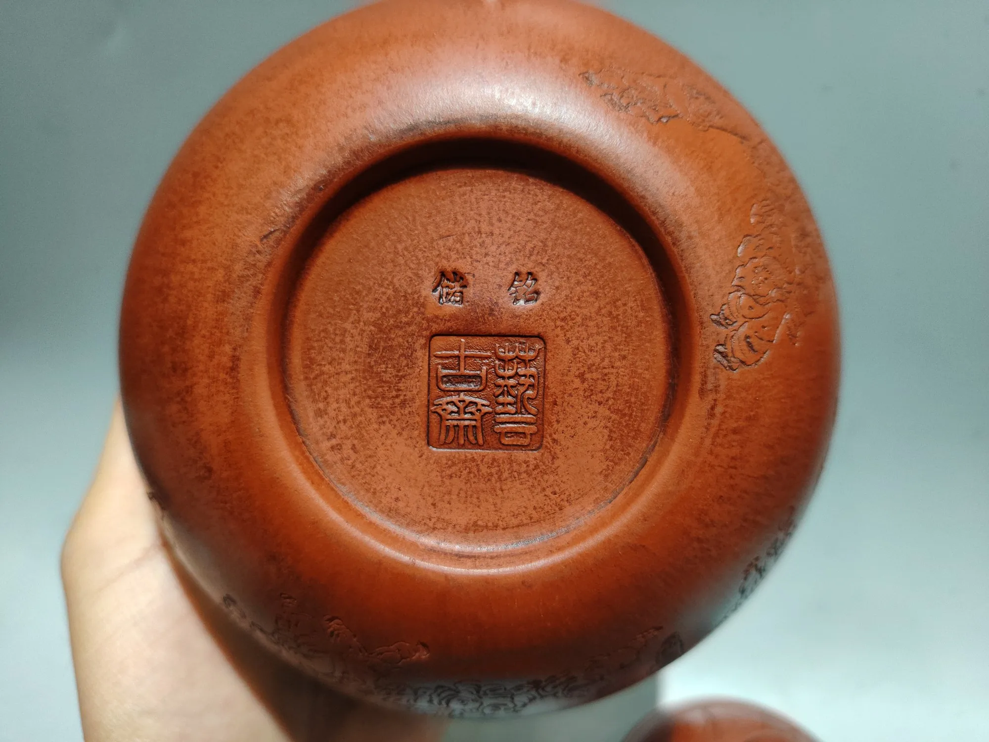 Old Yixing Purple Clay Teapot 100 children Childlike Delight Baizi Duoqiu Pot Kettle Teapot Flagon