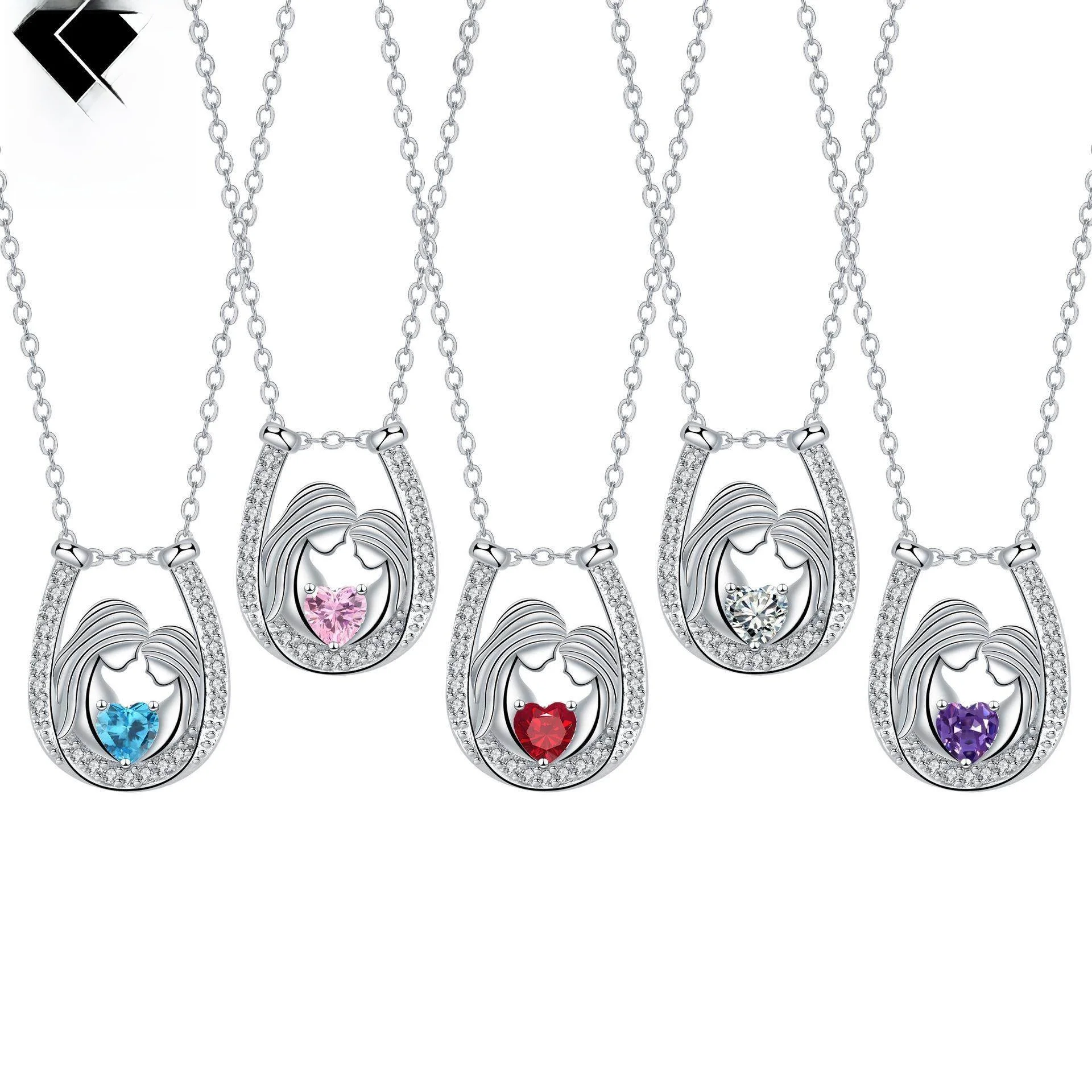 

Женское ожерелье-цепочка на ключицы U-образной формы Knn049, мультяшное, маленькое, для трансграничной торговли, ювелирное украшение