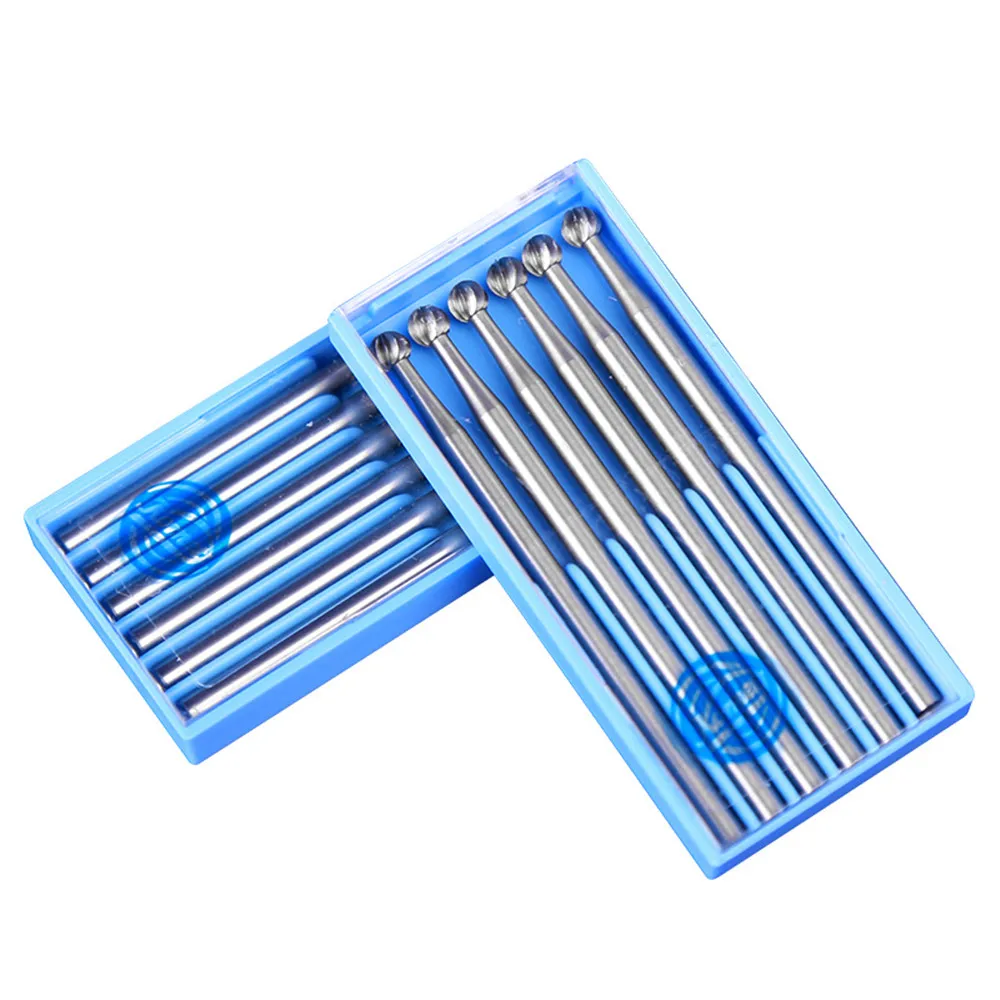 1psc 2.35mm 생크 구형 조각 칼 0.5mm-5.0mm 나무 조각 도구 구형 조각 칼 목판 목각 커터