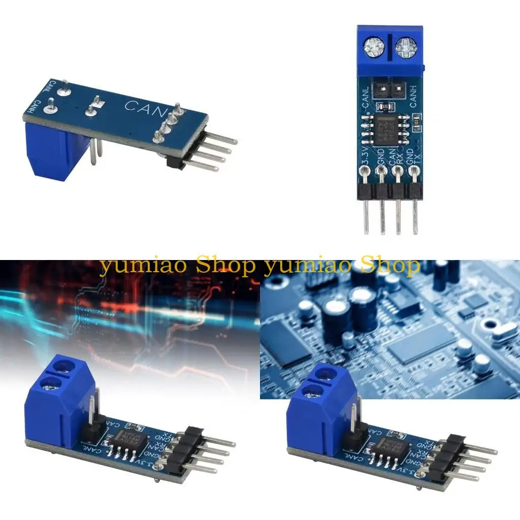 587B SN65HVD230 CAN Communication Module with Wide Voltages Ranges for Embeddeds Systems and Devices