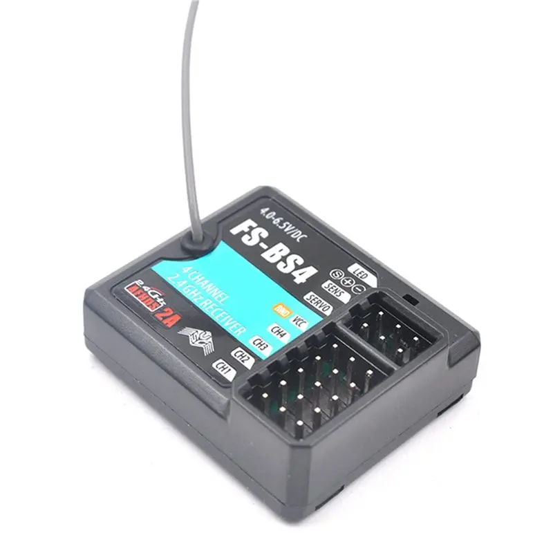 SQPP-4X For Flysky FS-BS4 Receiver With Gyro Stabilization System For Flysky FS-IT4S / FS-GT5 RC Car Boat Accessories