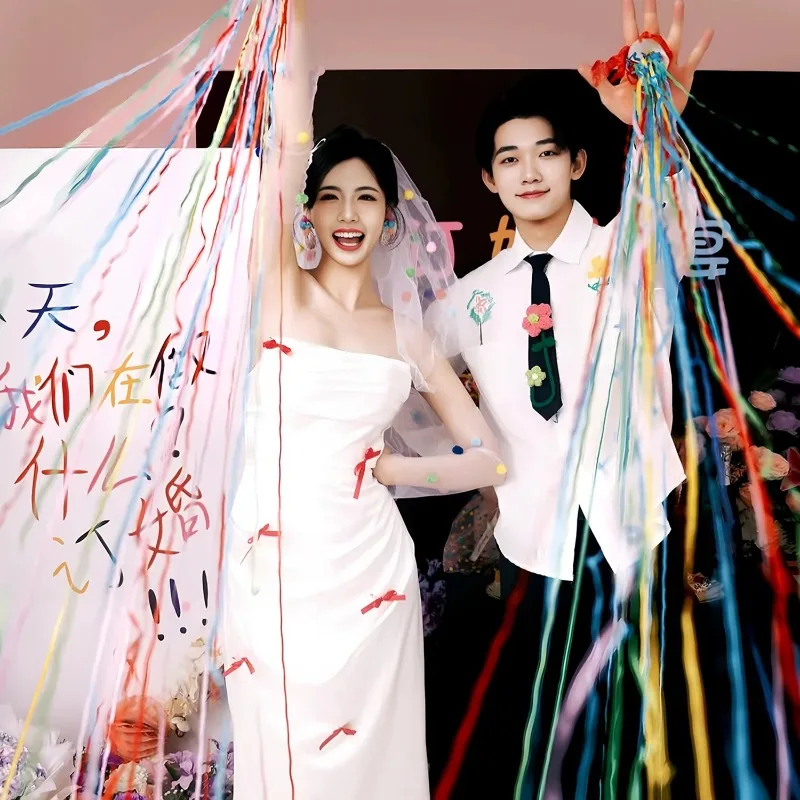 النثار اللافتات بوبرس حزب النثار اليد رمي غاسل ورقة المفرقعات للتخرج الزفاف عيد ميلاد اليد رمي غاسل