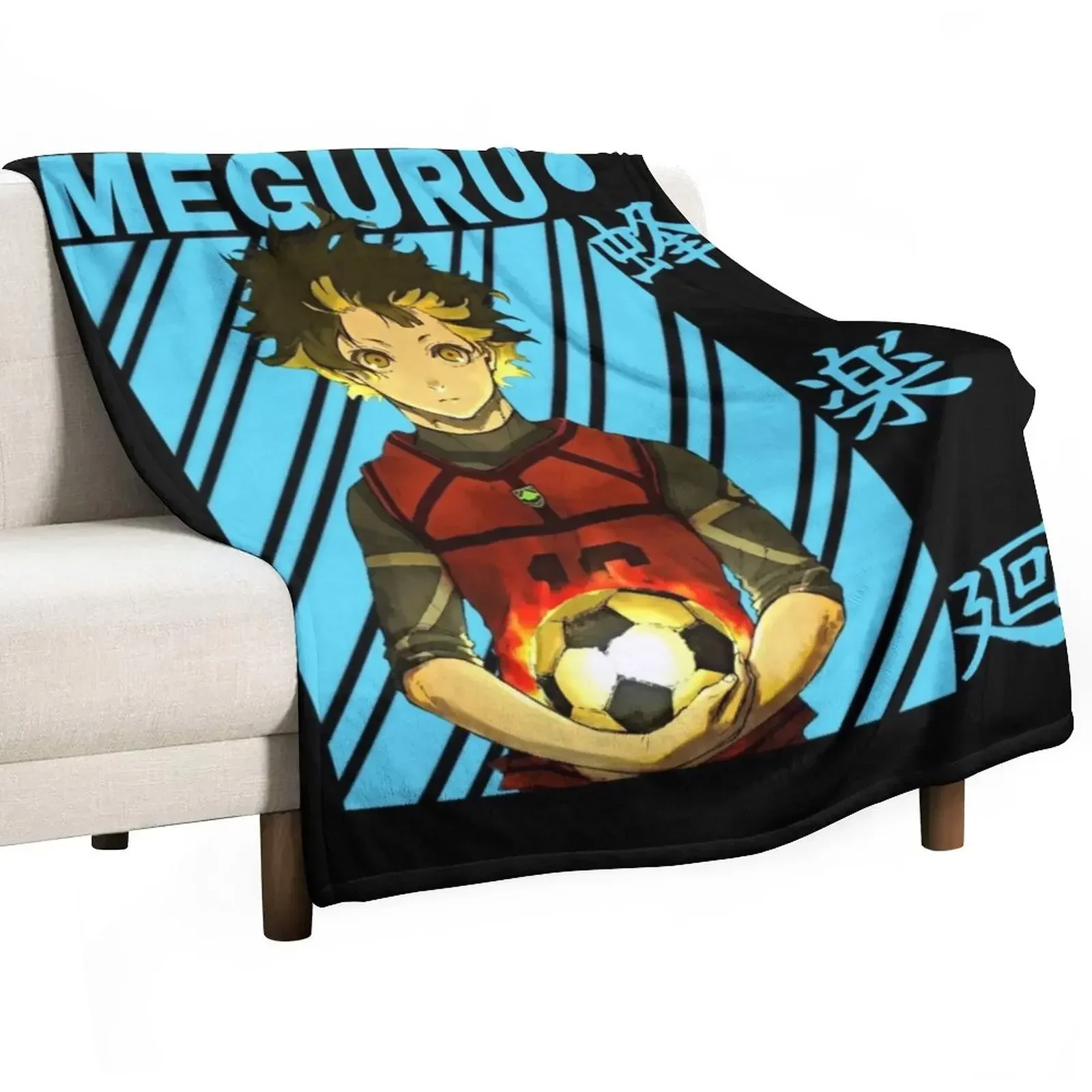 Bachira Meguru Throw Blanket Soft Sofa Blankets