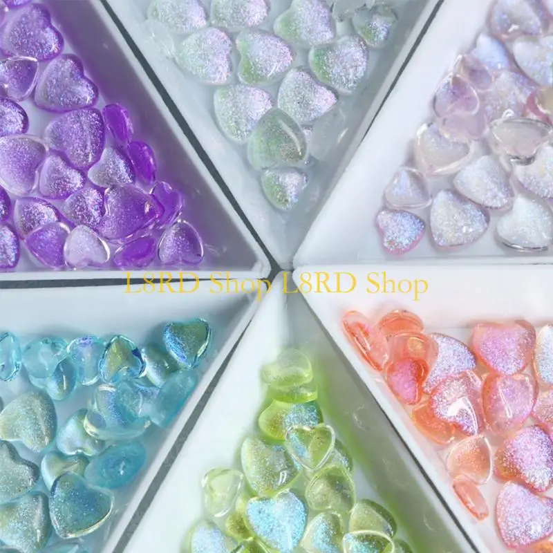 L8RD UNIL ART Stromestonos cristais unhas claras, gemas unhas para manicure unhas art decor