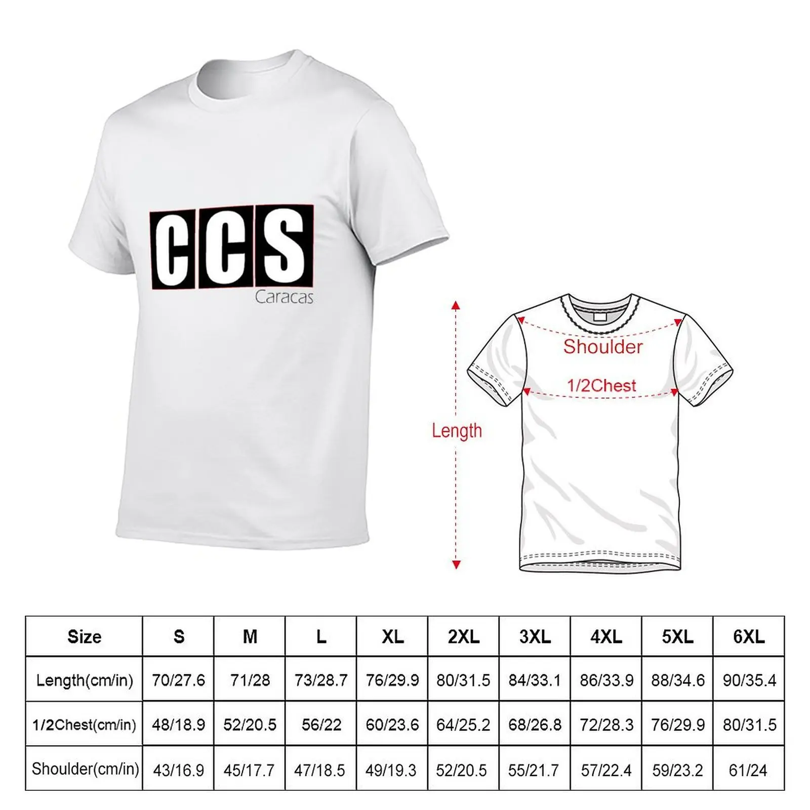 Caracas T-Shirt plus size clothes new edition compression shirt men