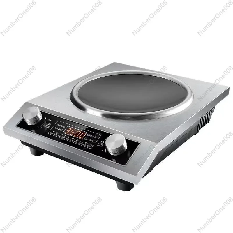 

Dematai induction cooker full set with pot household new concave electric stove high-power concave stove stir-frying