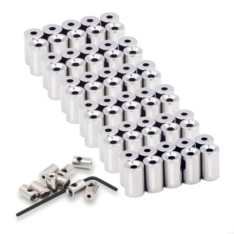 

X7XB 60 Pieces Pin Keepers Pin Lock Pin Back for Latch with Wrench 9x5.5mm Needle Backs Special Back Buckle Badge Accessories