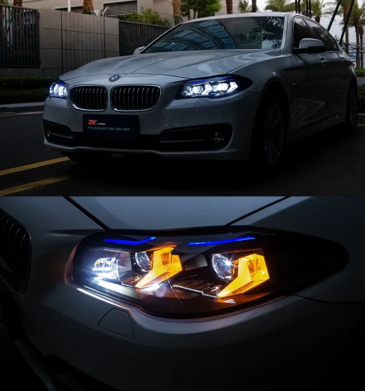 High Quality Led Headlight For BMW 5-series F10 F11 F18 M5 520i 525i 528i 535i 550i 2011-2017 Headlights Rear Auto Accessory