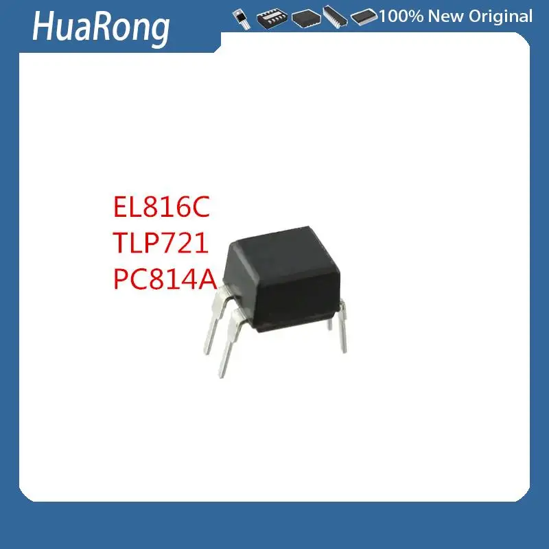 100PCS/LOT        EL816C    PC816C    LTV816     TLP721    TLP721F    P721   P721F      PC814A     EL814A     LTV814A       DIP4