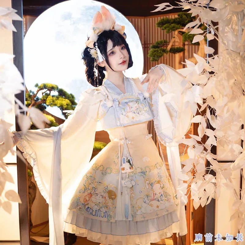 

Moon Gui Qi Ling Китайский стиль JSK Cherry Love Lolita Designx;8'm6,