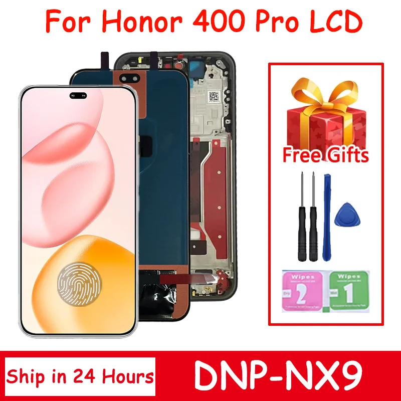 6.7'' New  For Honor 400 Pro LCD Display Screen Touch Panel Digitizer Assembly DNP-NX9 Display Replacement Parts