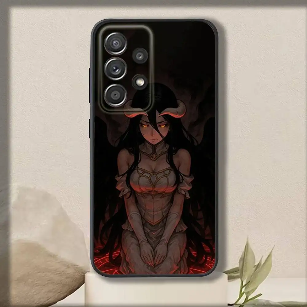 حافظة هاتف ألعاب O-OverLord لهاتف سامسونج S 25,24,23,22,30,21,10,9,Ultra,Plus,Lite,FE,4,5G حافظة سوداء ناعمة #3