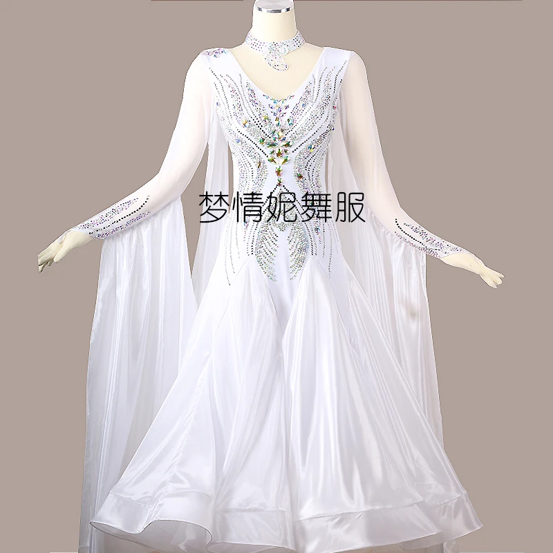 Ballroom Dance Competition Dresses Dance Costumes Waltz Dress For Dancing Clothes Dance Wear Dress Rumba Standard Ballroom Dress