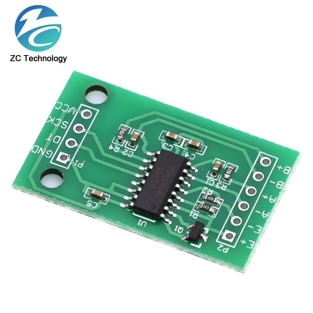 For Arduino Dual Channel HX711 Weighing Pressure Sensor 24-bit Precision A/D Module DIY Electronic Scale