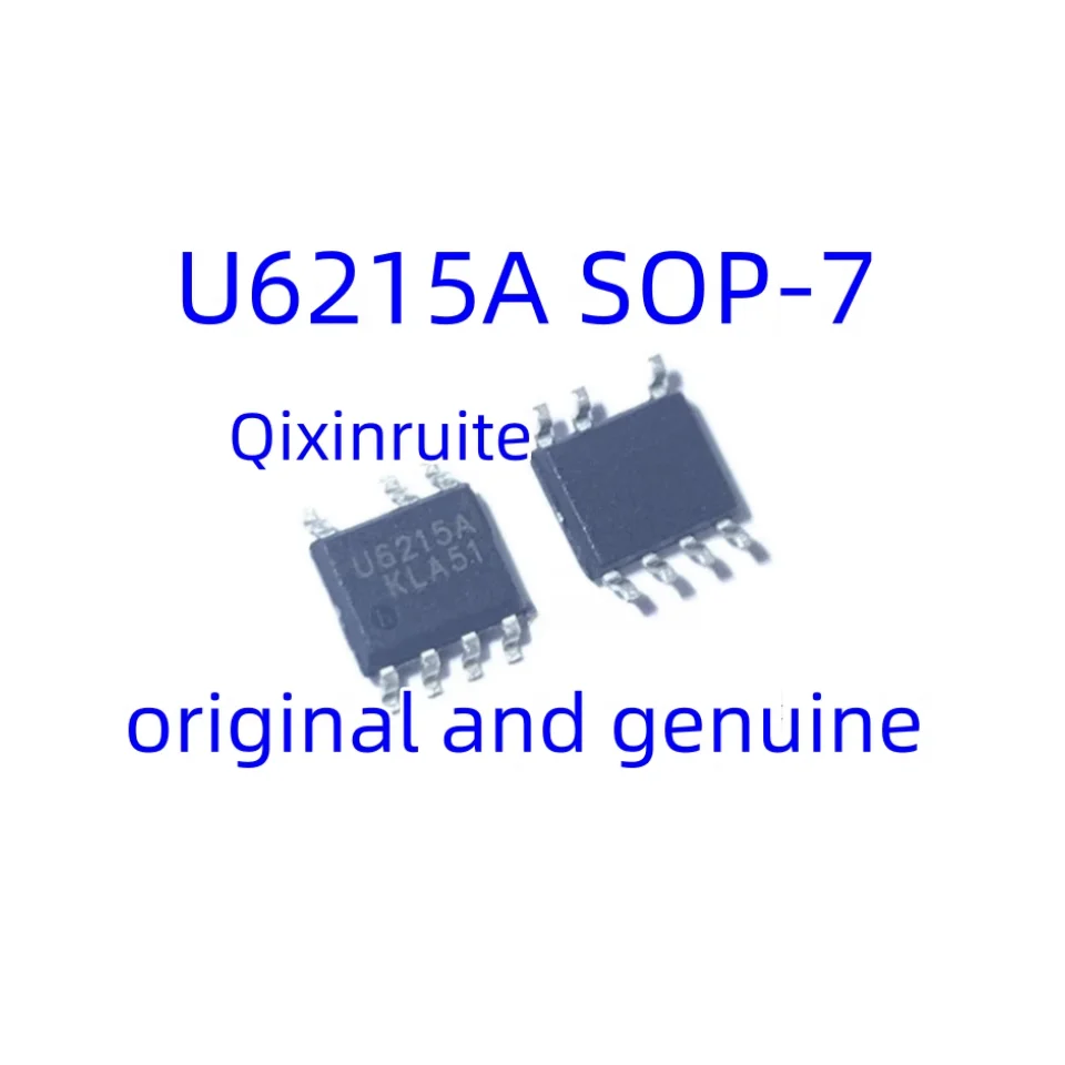 Qixinruite O novo U6215A SOP-7 SMD lado primário 6W 5V1A 1.2A fonte de alimentação triodo embutido IC